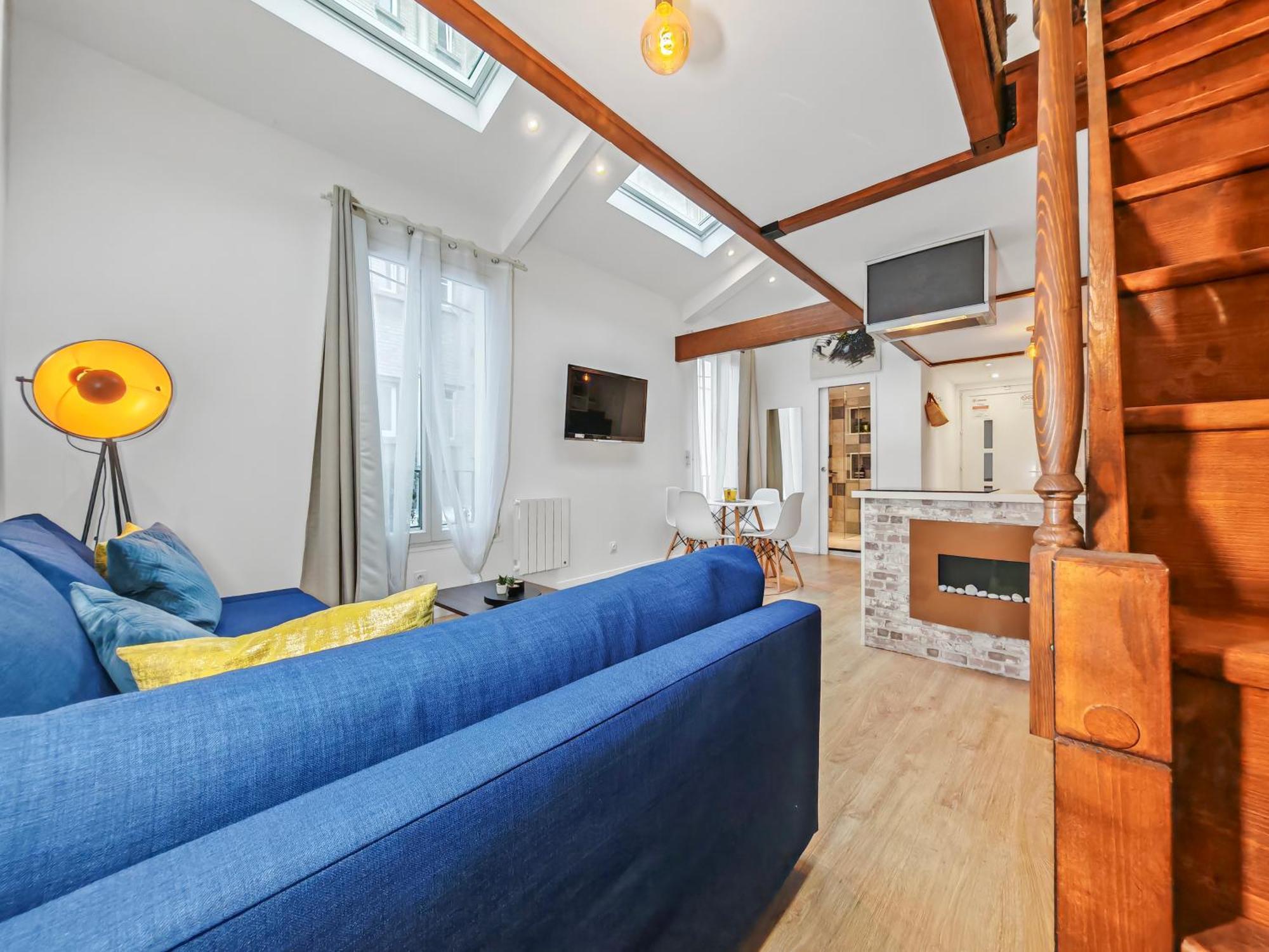 Apartamento Loft Duplex A 2 Min De Paris - Parking Gratuit Le Pré-Saint-Gervais Exterior foto